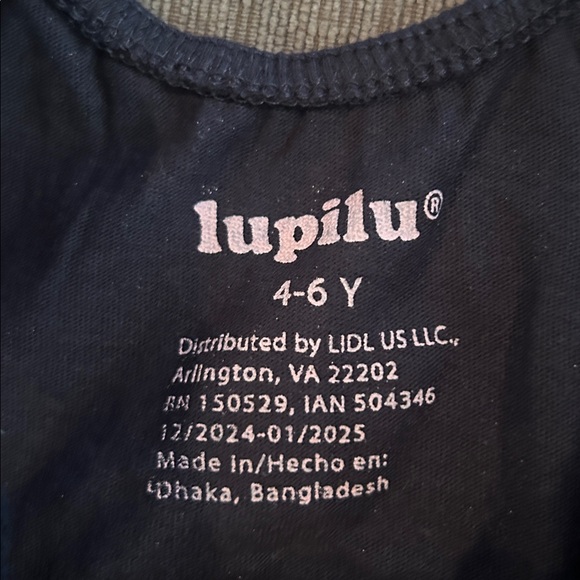 LUPILU Ocean Child Girls Romper 4-6Y NWT - Picture 3 of 5